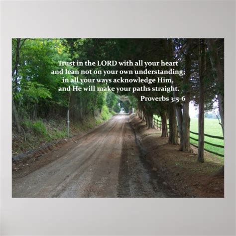 Proverbs 35 6 Christian Bible Verse Poster Zazzle