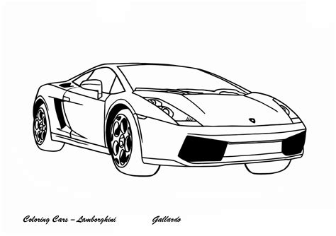 Coloriages Lamborghini Imprimer