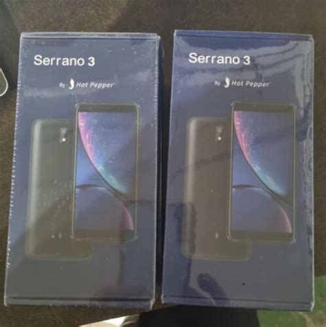 Serrano 3 Hot Pepper Cell Phone HPP L55B UNLOCKED AT T TMOBILE VORIZON En 2024