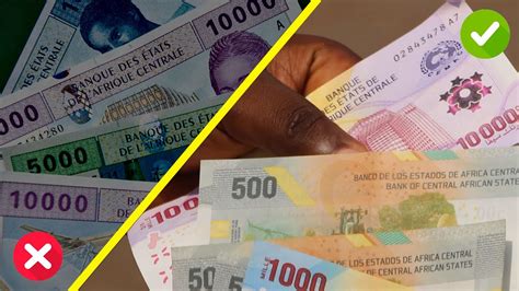 Nouveaux Billets De Banques Pour L Afrique Centrale A Quoi Ressemblent Ils Youtube