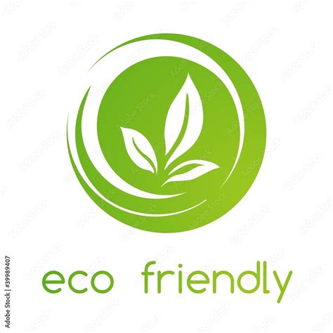 leaves ,Green Eco friendly business logo design Stock Vector | Adobe Stock