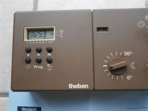 Thermostat Programmable Theben Mode Demploi