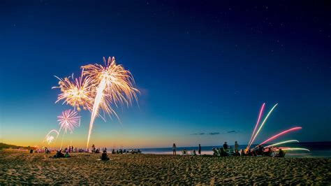 Fireworks Beach Wallpapers - Top Free Fireworks Beach Backgrounds ...