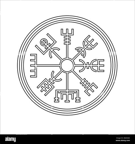 Vegvisir Outline