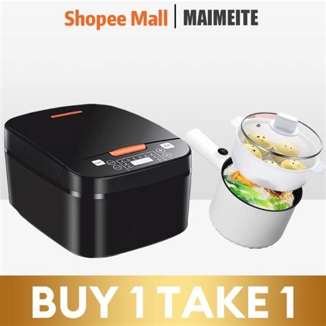 Maimeite Rice Cooker L Multi Cooker Non Stick Ricecooker With Steamer