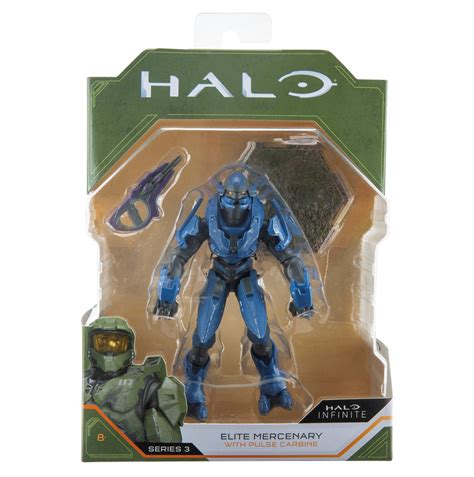 Halo Infinite - Series 3 - Elite Mercenary (with Pulse Carbine) Action ...