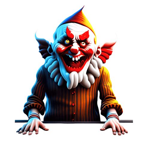 Scary Clown Graphic · Creative Fabrica