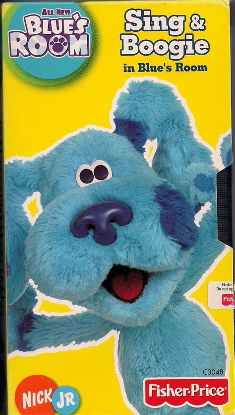 Vhs Sing And Boogie In Blues Room Blues Clues Movies And Tv