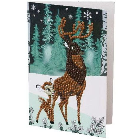 Craft Buddy CCK 10x15DNY01 Crystal Card Kit Bambi And Son Modellp