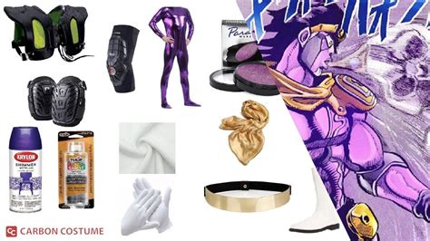 JoJo's Bizarre Adventure Jotaro Kujo Star Platinum Muscle Suit Zentai ...