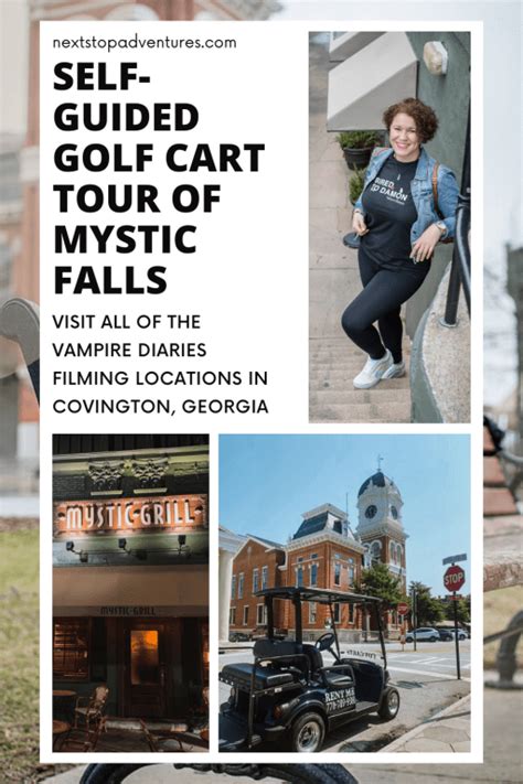 A Self Guided Golf Cart Tour And Filming Locations Of Mystic Falls