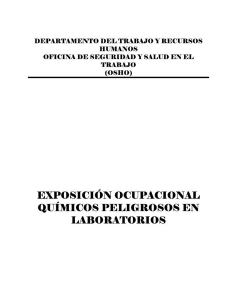 Pdf ExposiciÓn Ocupacional QuÍmicos Peligrosos En … · 2012 1 7