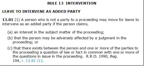 Rules Of Civil Procedure Chapters Parties And Joinder Rule 13