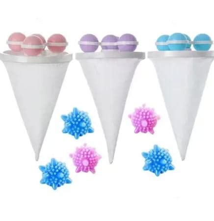 Nishiv Silicone Washing Machine Laundry Balls Dryer Laundry Ball Pcs