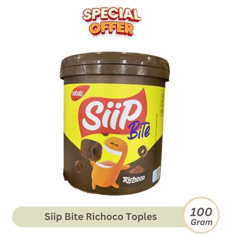 Jual NABATI SIIP BITE TOPLES RICHOCO 100G SNACK WAFER Shopee Indonesia