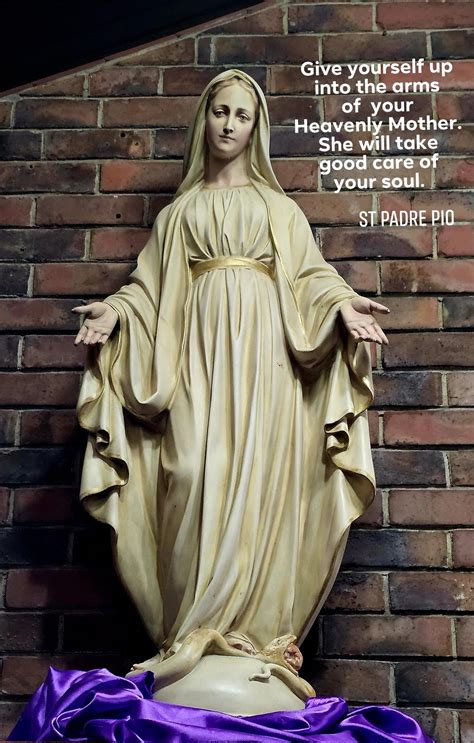 Mama - Give yourself up into the arms of your Heavenly Mother. She will