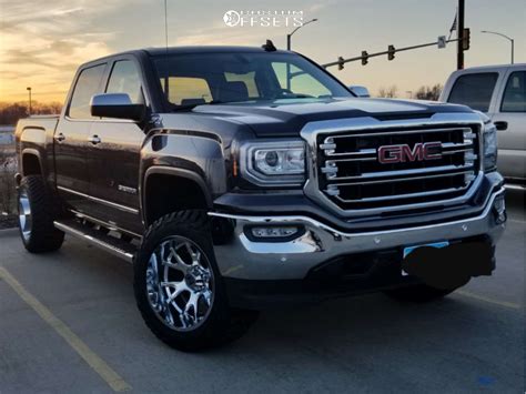 2016 GMC Sierra 1500 With 20x12 44 Hostile Rage And 33 12 5R20 Mud