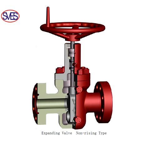 High Pressure Wellhead Valve API 6A Slab Gate Valve SVES Oilfield