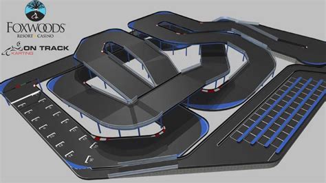 Foxwoods building multi-level, indoor go-kart track