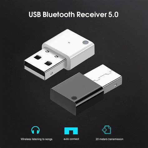 Kebidumei Receptor De Audio Con Bluetooth 5 0 Adaptador De M Sica USB