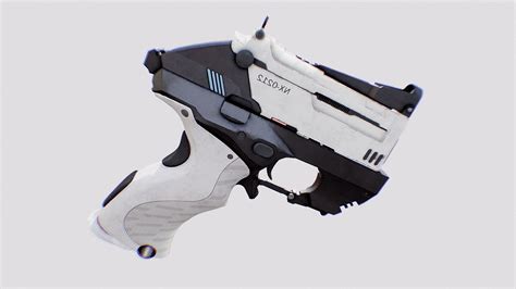 Sci Fi Hand Gun 3d Model By Lamunger 13b6adb Sketchfab