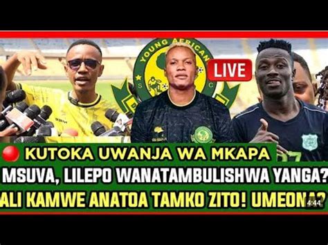 Live Raisi Wa Yanga Injinia Amtambulisha Makabi Lilepo Na Saimon