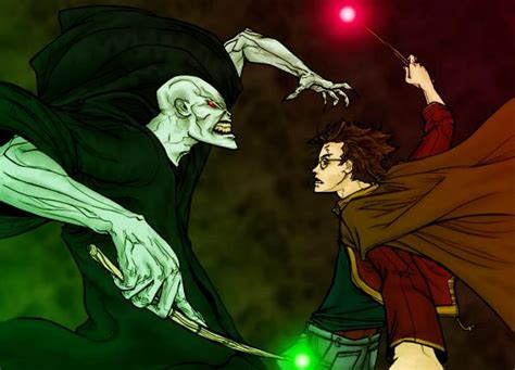 Harry Potter vs Lord Voldemort by deivis00004 on DeviantArt