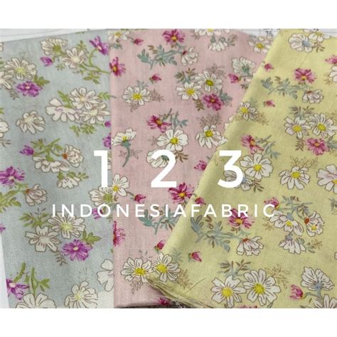 Jual Kain Katun Jepang Motif Kj Bahan Tokai Senko Ori Japan Design