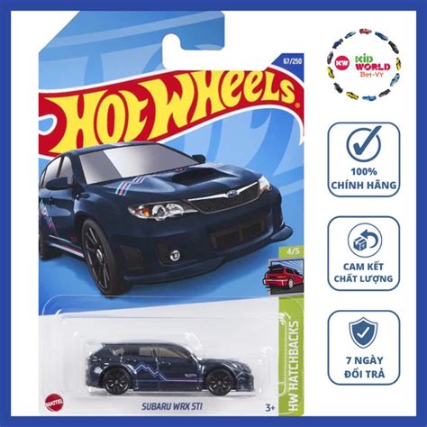 Xe mô hình Hot Wheels basic Subaru WRX STI HCV Shopee Việt Nam
