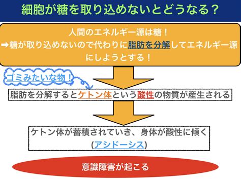 糖尿病ケトアシドーシスとは？機序や症状、病態をわかりやすく解説！