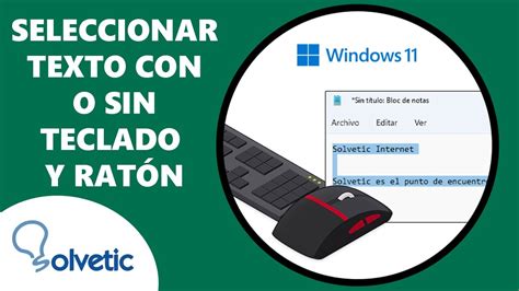 Seleccionar Texto Con Teclado Y Con Rat N O Sin Rat N Youtube