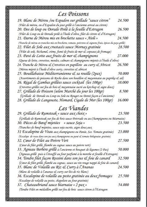 L Escargot Sousse Restaurant Sousse Menu Prix Et Avis Kharjet Tn