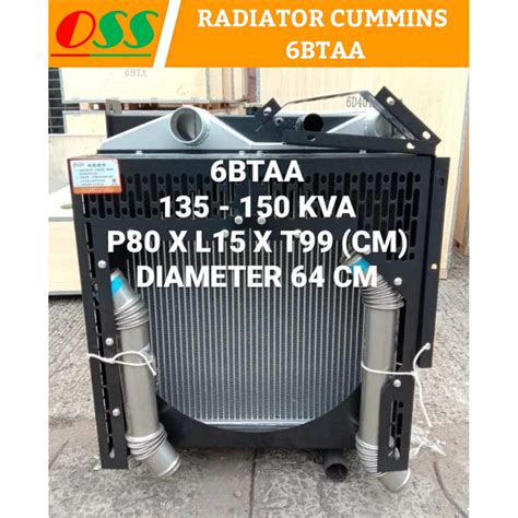 Jual Radiator Cummins Btaa Intercooler Genset Alat Berat Shopee