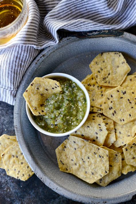 Easy Salsa Verde Recipe Tomatillo Salsa Simply Scratch