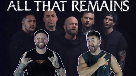 ALL THAT REMAINS Divine Aussie Metal Heads Reaction YouTube