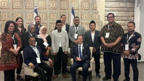 Bukan Untuk Dukung Israel Ini Alasan Tokoh Nu Sambangi Presiden