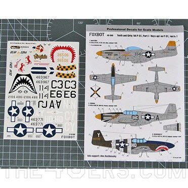 P-51 Mustang, "Nose Art - Teeth and Girl", Part I