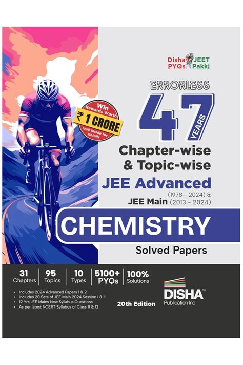 Disha Errorless Years Jee Adv Main Chemistry Solved Papers