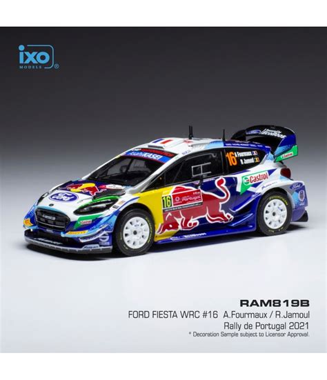 My Models Ford Fiesta WRC Fourmaux WRC Portugal 2021 Ixo 1 43