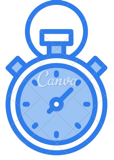 Stopwatch Icon 素材 Canva可画