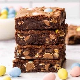 Mini Egg Brownies JoyFoodSunshine