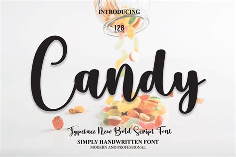 Candy Font By Creativewhitee · Creative Fabrica