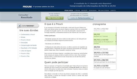 Resultado Primeira Chamada Prouni - Prouni divulga resultado da primeira chamada; saiba como consultar