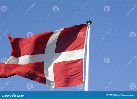 DANNEBROG DANISH FLAG RED And WHITE Editorial Photo Image Of Denmark