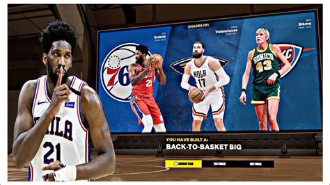 Rare Center Build Nba 2k23 Next Gen Back To Basket Build 2k23 Next Gen