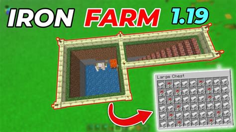 How To Make An Iron Farm In Minecraft Bedrock Edition Pocket Edition