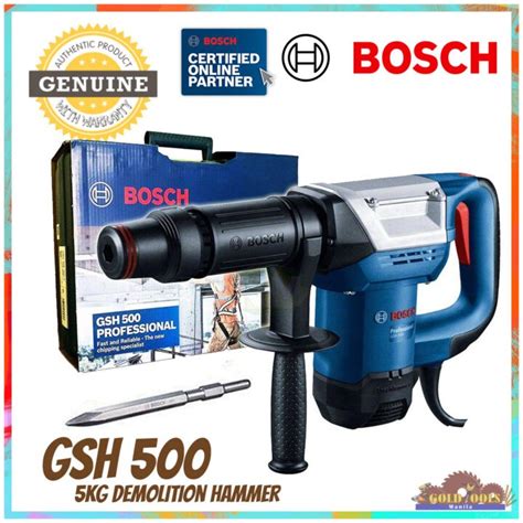 BOSCH GSH 500 – 5kg Demolition Hammer (1,100W)