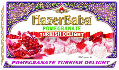 HazerBaba Turkish Delight With Rose Petals 454g Pirinfoods 44 OFF