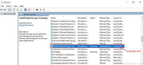 Fix Intel Rapid Storage Technology Rst Service Is Not Working