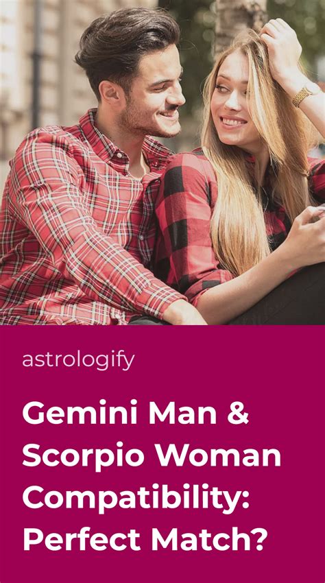 Gemini Man And Scorpio Woman